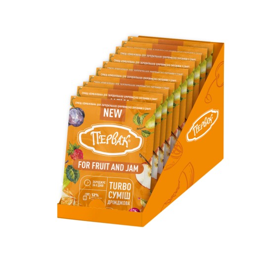 Турбо дріжджі Первак For Fruit and Jam 70 г