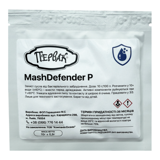 Антисептик для браги Первак Mash Defender P