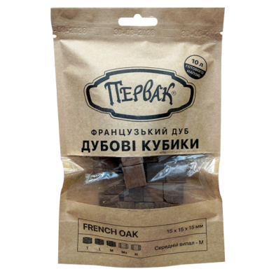 Кубики дубові Первак French Oak M (на 10 л)