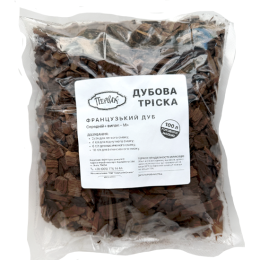 Тріска дубова Первак French Oak M+ MegaPack (на 100 л)