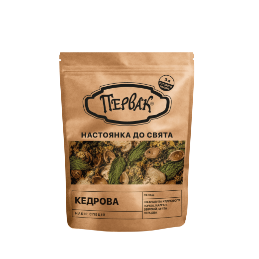 Набір спецій для настоянки «Кедрова» Первак (3 л)