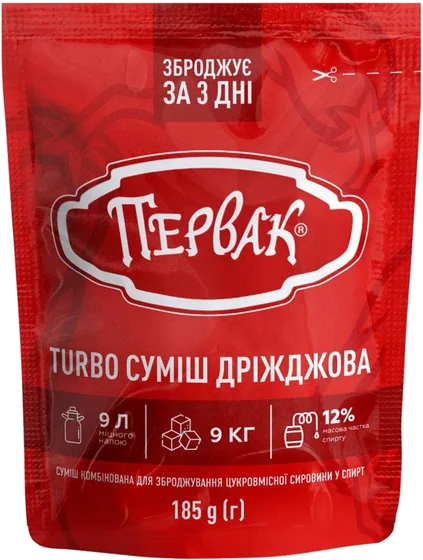 Турбодріжджі Первак 185 г